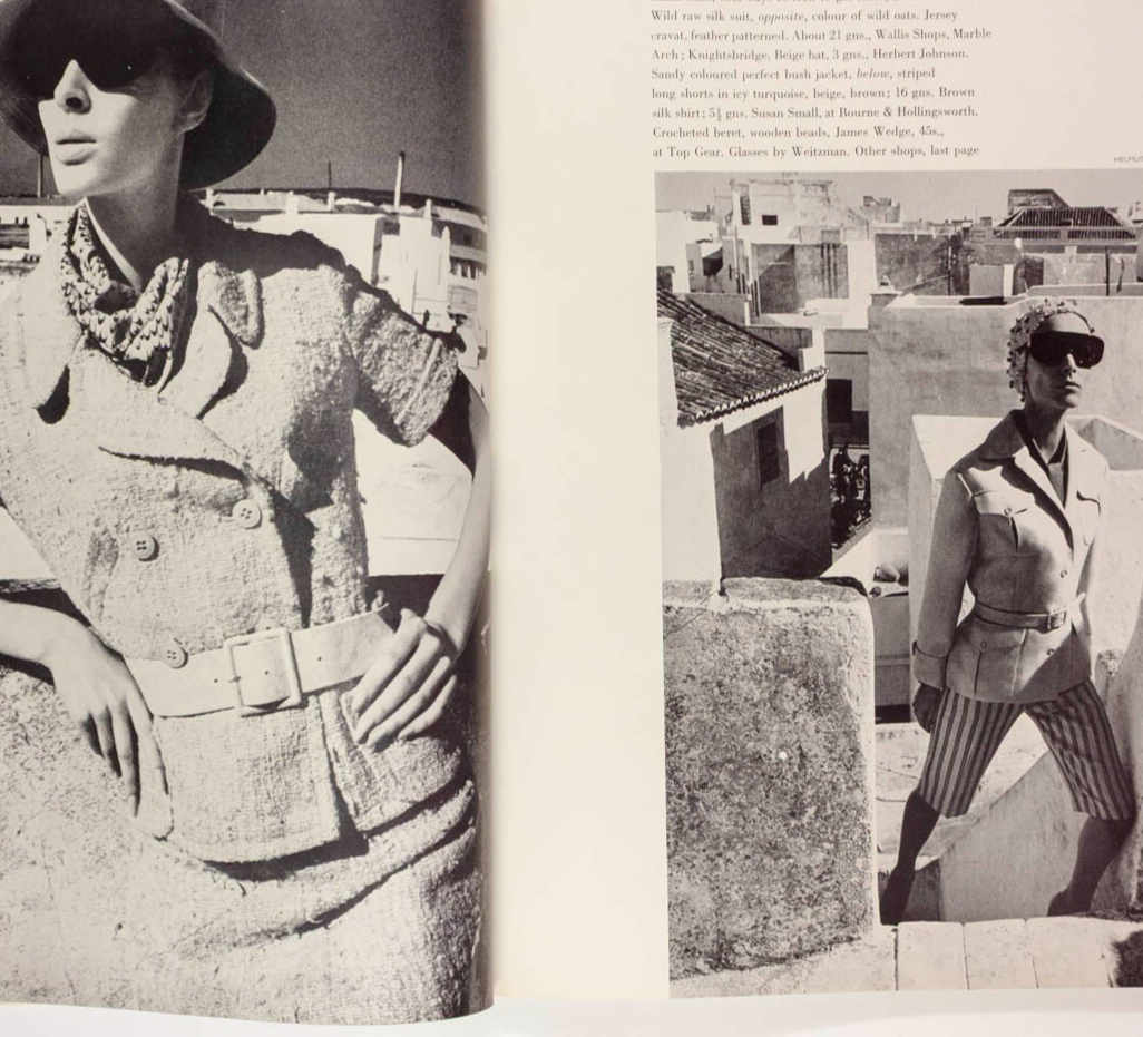 Jean Shrimpton HELMUT NEWTON Veruschka VOGUE magazine May 1965 Winston Churchill