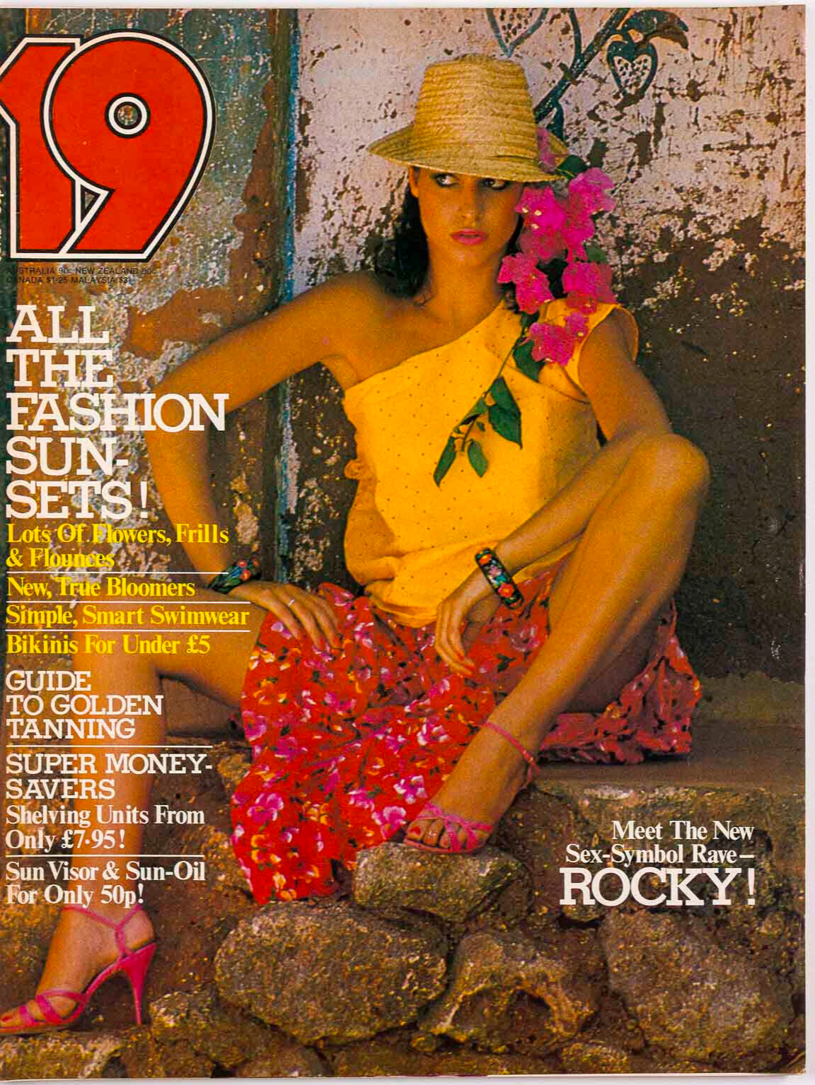 PATTI SMITH Sly Stallone OLGA KORBUT Nelli Kim THE CLASH Mike D'Abo 19 magazine