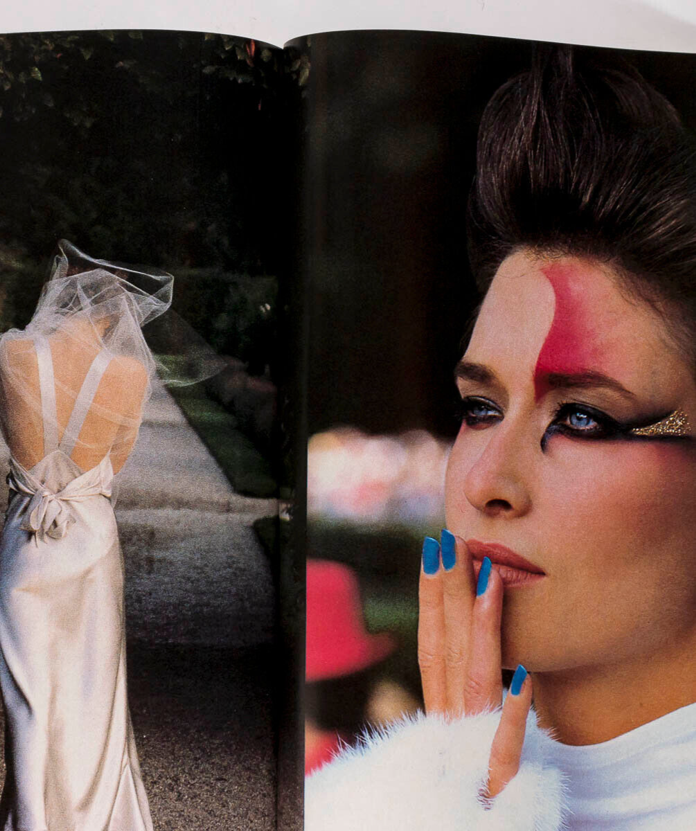 Renee Simonsen JOANNA PACULA Rosemary McGrotha VOGUE Dec 1984 Warhol ISSERMANN