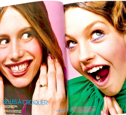 Elaine Constantine GEORGINA COOPER Gemma Kidd CITIZEN K magazine 2000 Beauty