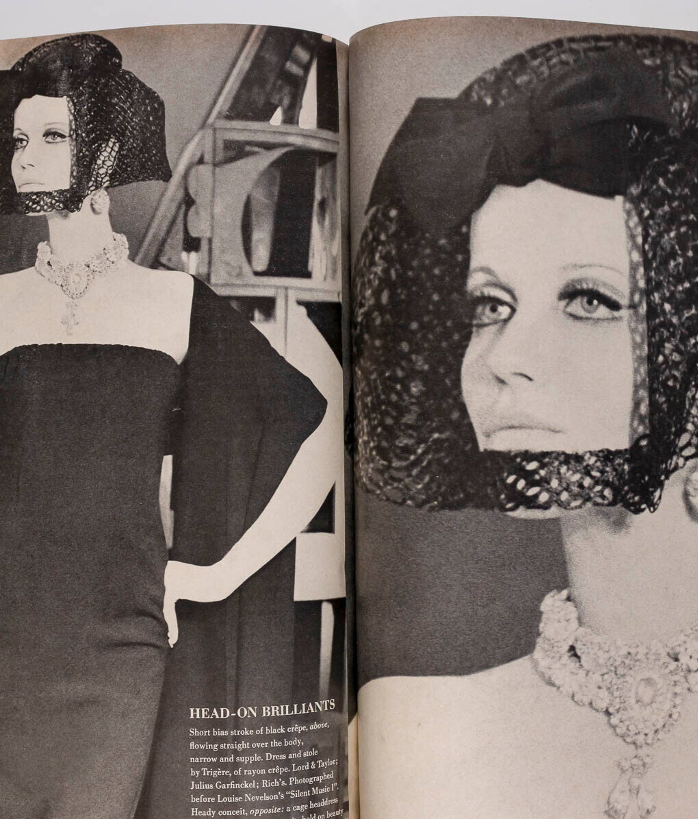 Blow Up WILHELMINA COOPER Veruschka VOGUE March 1965 COURREGES Liz Taylor WARHOL