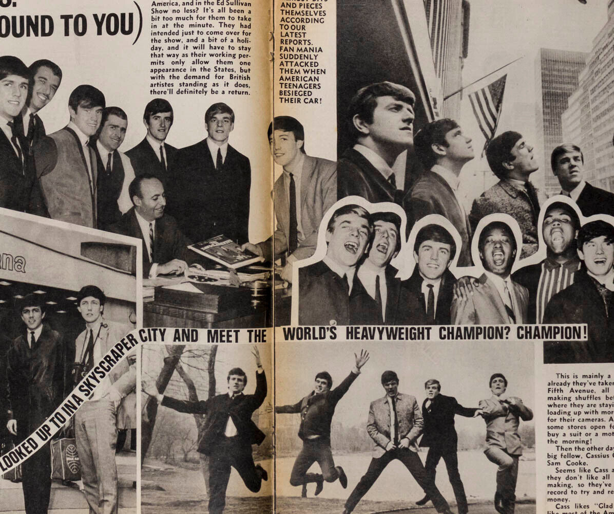 Rolling Stones PATTIE BOYD Beatles DAVE CLARK 5 The Ronettes TOP BOYS magazine 8