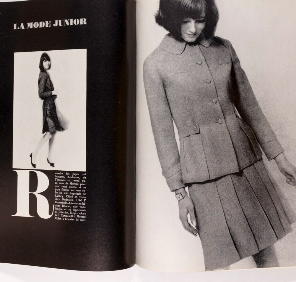 Guy Bourdin ANITA PALLENBERG Rolex PARIS VOGUE February 1965 60th birthday gift