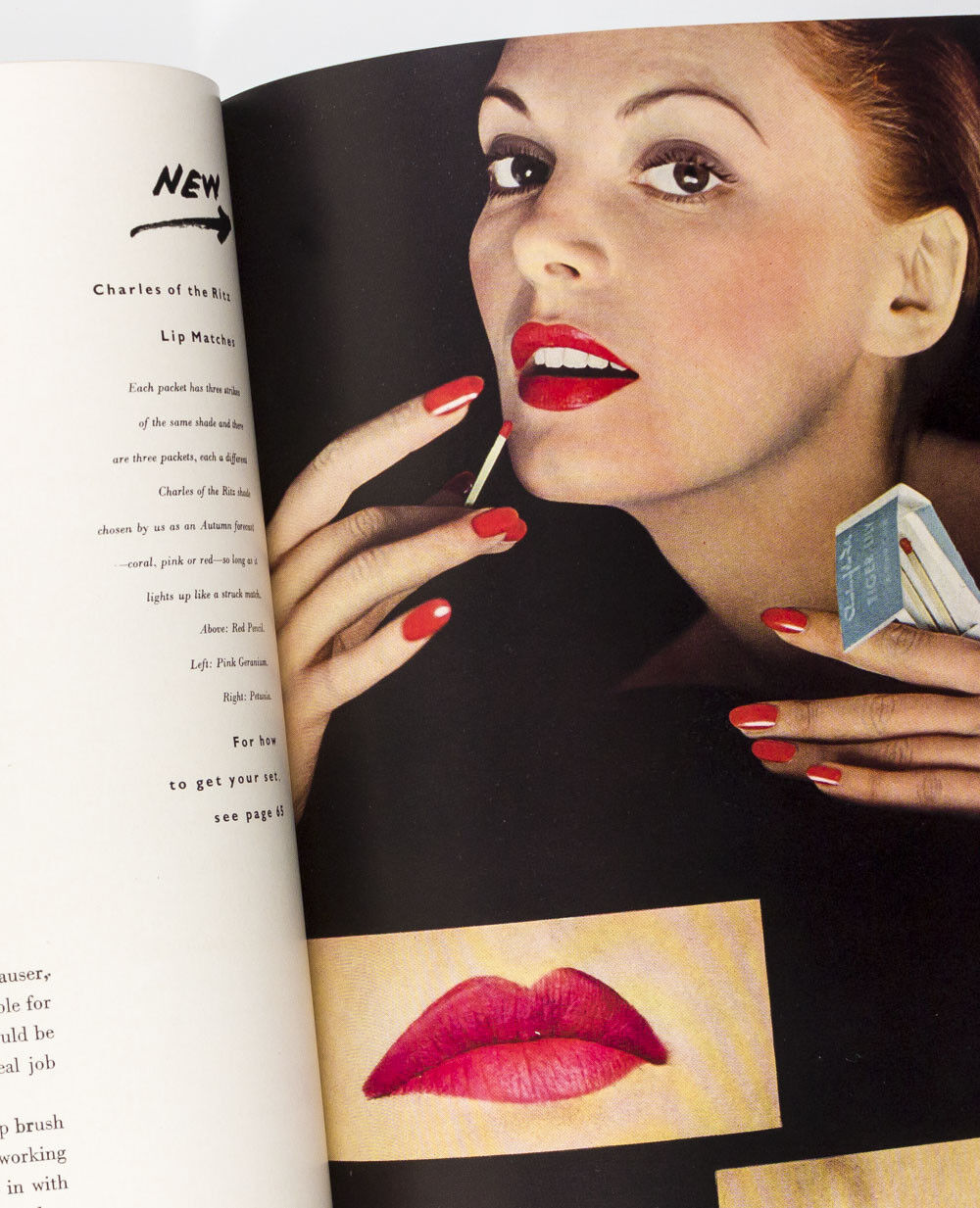 NORMAN PARKINSON Don Honeyman VOGUE BEAUTY BOOK magazine HAIR NAILS MAKE-UP vtg