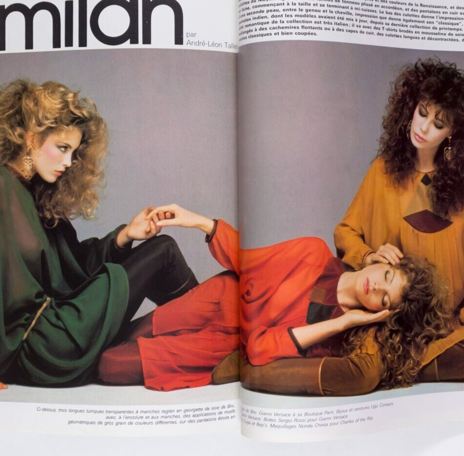 Nancy Dewier GUY BOURDIN Charlotte Rampling KELLY LEBROCK Horst ALT Paris Vogue