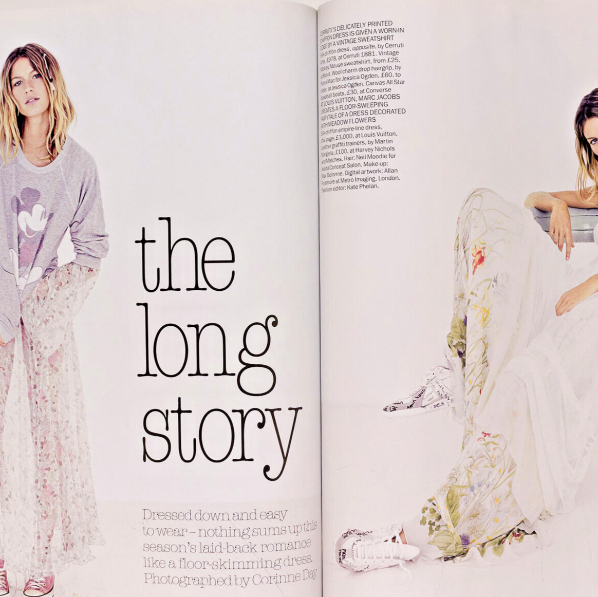 GISELE Corinne Day KATE MOSS Vogue SEVIGNY Hugh Grant HERZIGOVA Kidman FARRAH