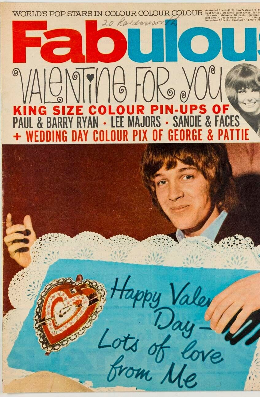 Scott Walker PATTIE BOYD Britt Ekland SANDIE SHAW Small Faces LULU Fabulous 208