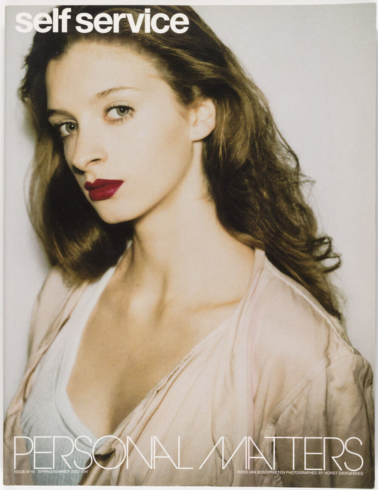 Juergen Teller ALEXANDER McQUEEN Nicolas Ghesquiere SELF SERVICE magazine 16 vtg