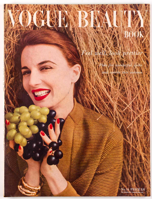 NORMAN PARKINSON Grace Kelly AUDREY HEPBURN Vogue Beauty Book 1955 magazine 14