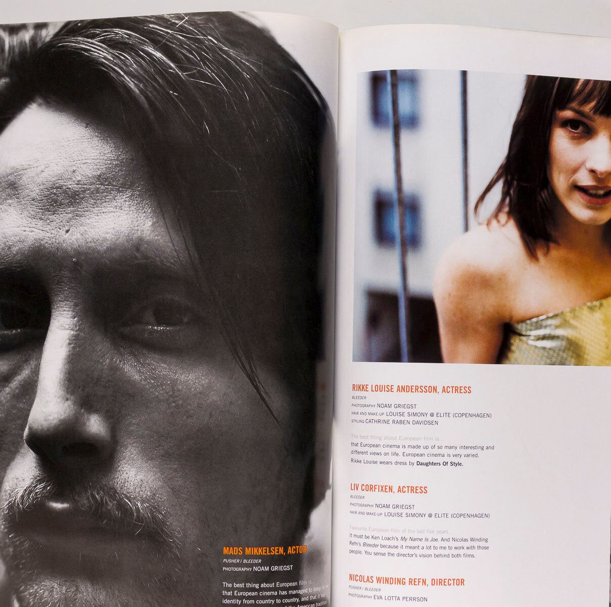 BJORK Roman Polanski MONICA BELLUCCI Damon Albarn DAZED & CONFUSED May 2000 Film