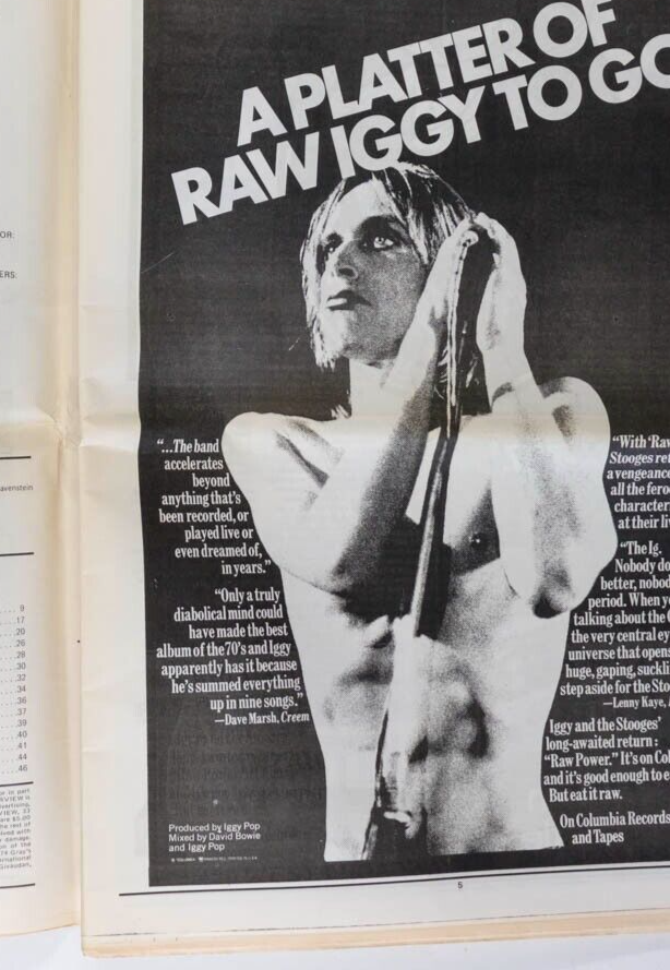 AMANDA LEAR Uschi BOWIE Fran Lebowitz IGGY Jane Forth STEPHEN BURROWS  Interview