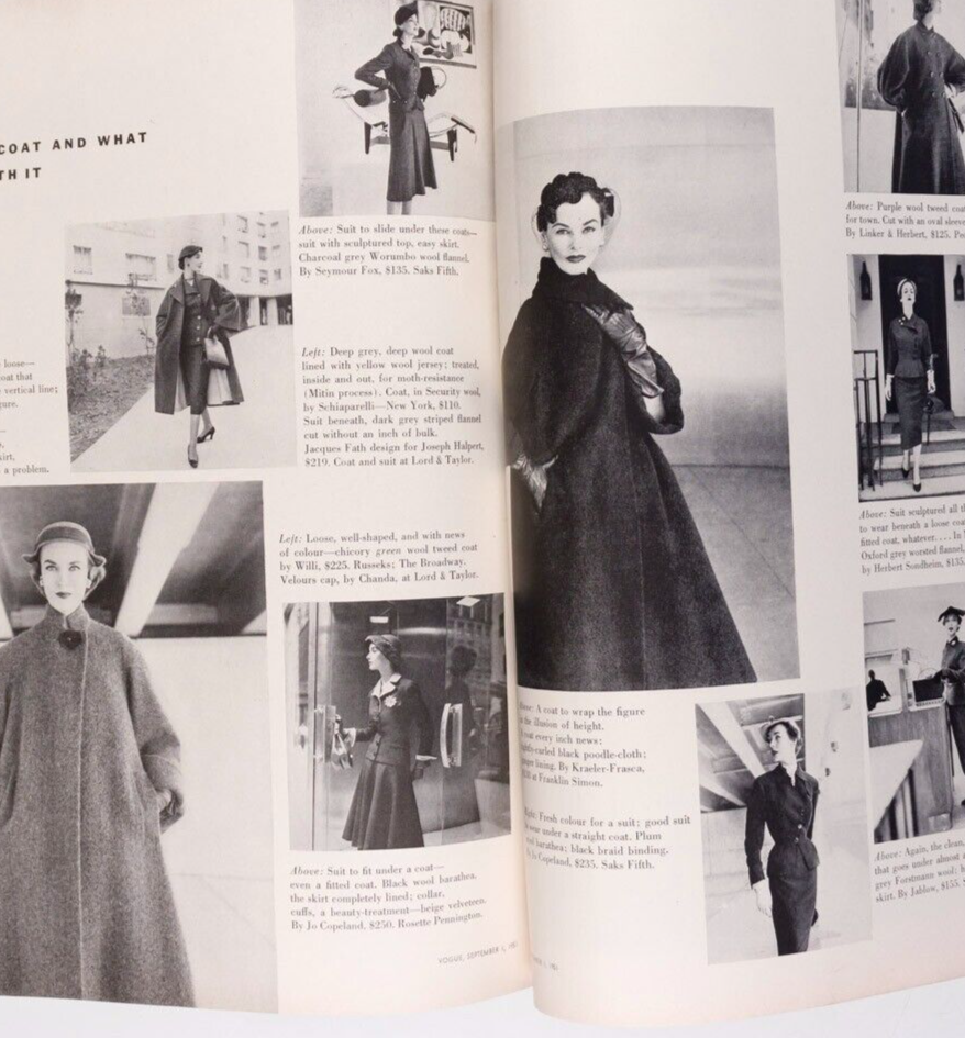 LISA FONSSAGRIVES Penn RENE BOUCHE Paris Italian US Collections BALENCIAGA Vogue