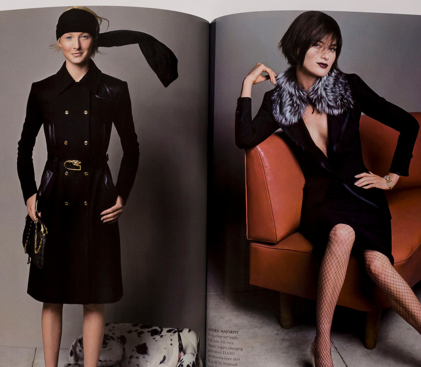 Bridget Hall BJORK Ana Claudia Michels CHRIS ROCK Carmen Kass USA Vogue 2000 Sep