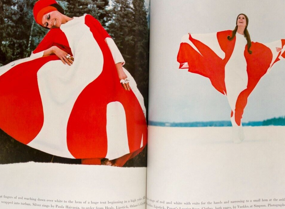 MAUDIE JAMES Guy Bourdin PATTIE BOYD  Vogue April 15th 1969  LINDA THORSON Rolex