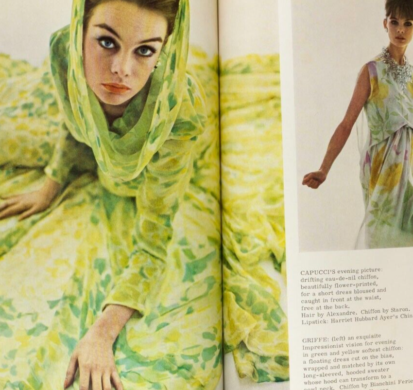 Jean Shrimpton MARY QUANT Diana Cooper GLADYS PERINT Richard Harris ASCHER Vogue