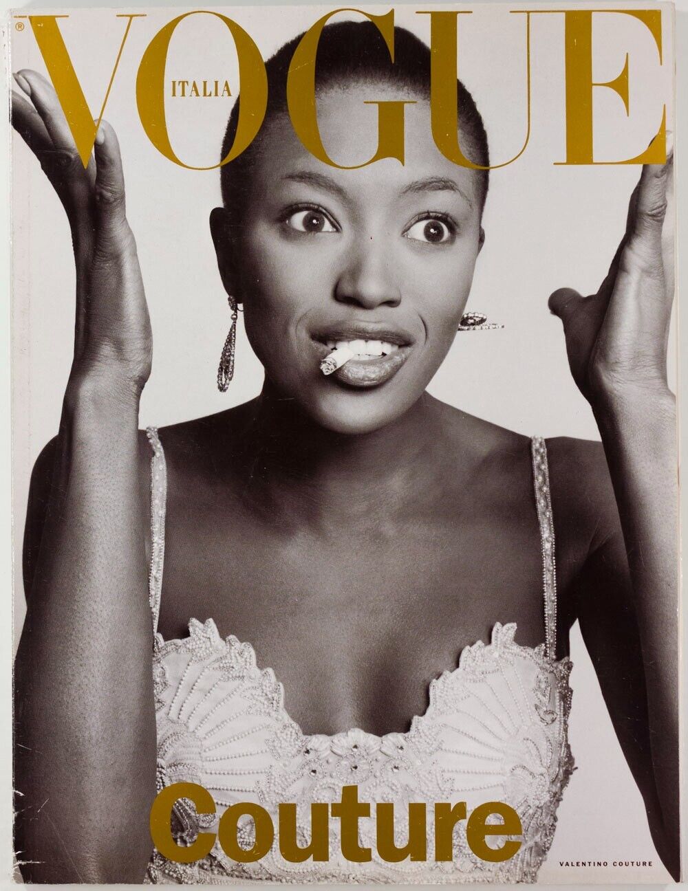 NAOMI CAMPBELL Amber Valletta MONICA BELLUCCI Guinevere van Seenus VOGUE ITALIA