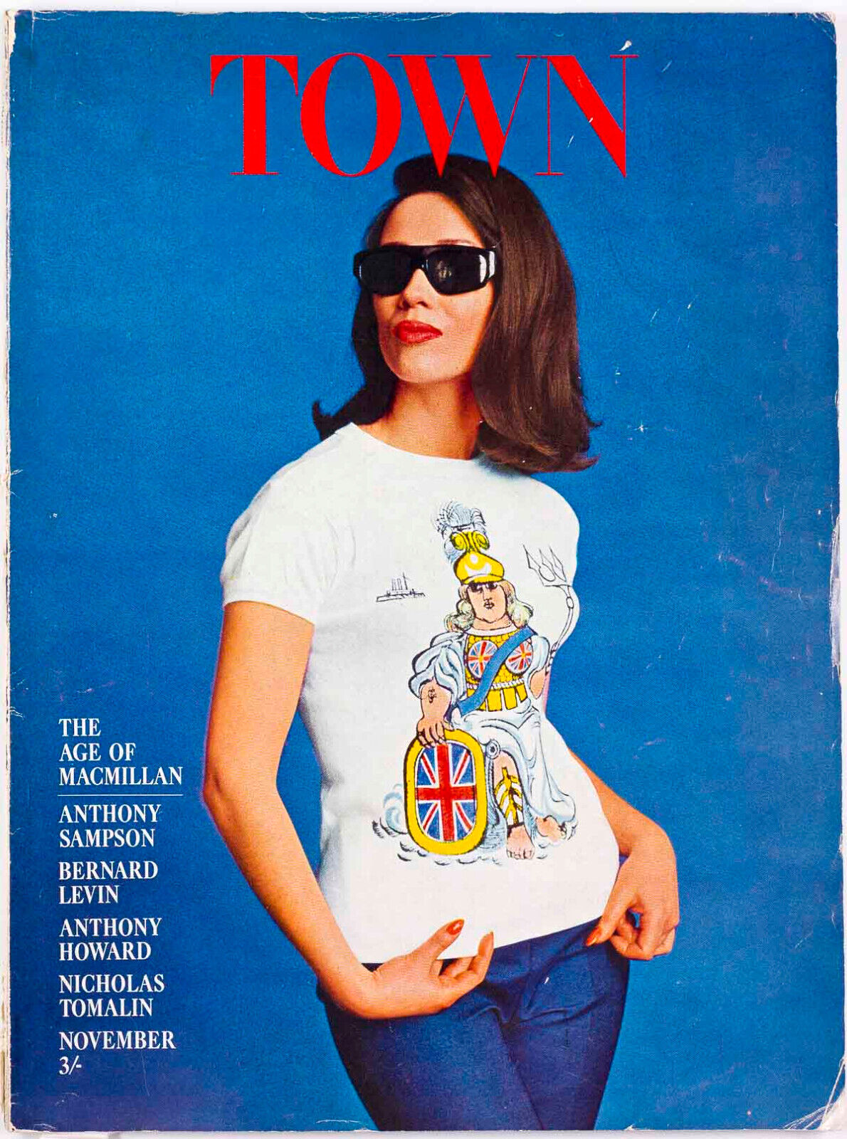 Christine Keeler JEAN SHRIMPTON Brian Duffy ROGER LAW David Bailey TOWN Magazine