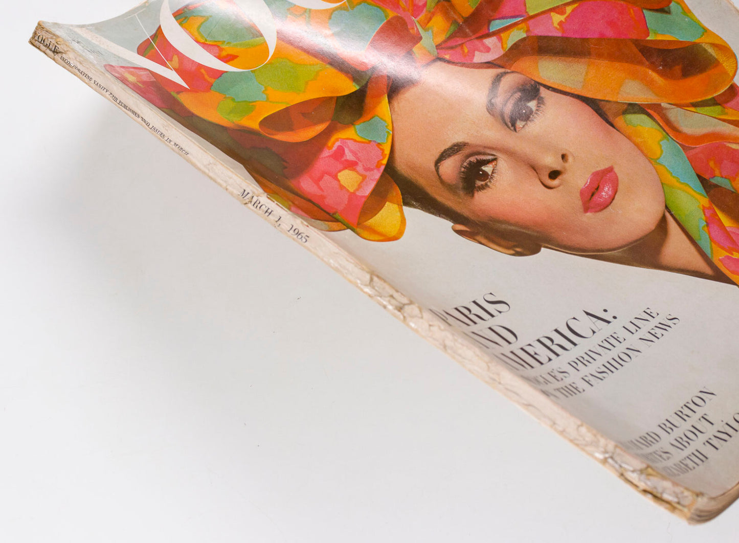 Blow Up WILHELMINA COOPER Veruschka VOGUE March 1965 COURREGES Liz Taylor WARHOL