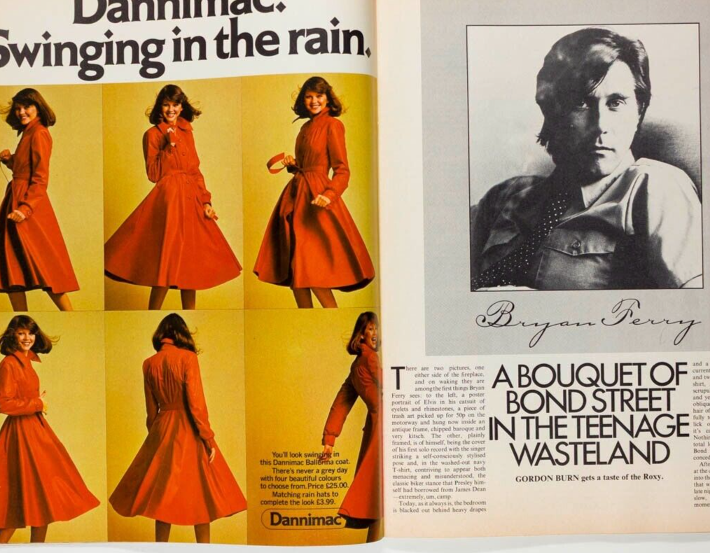 Miss Mouse BRYAN FERRY Mary Quant HONEY magazine May 1975 Biba MARGARET HOWELL
