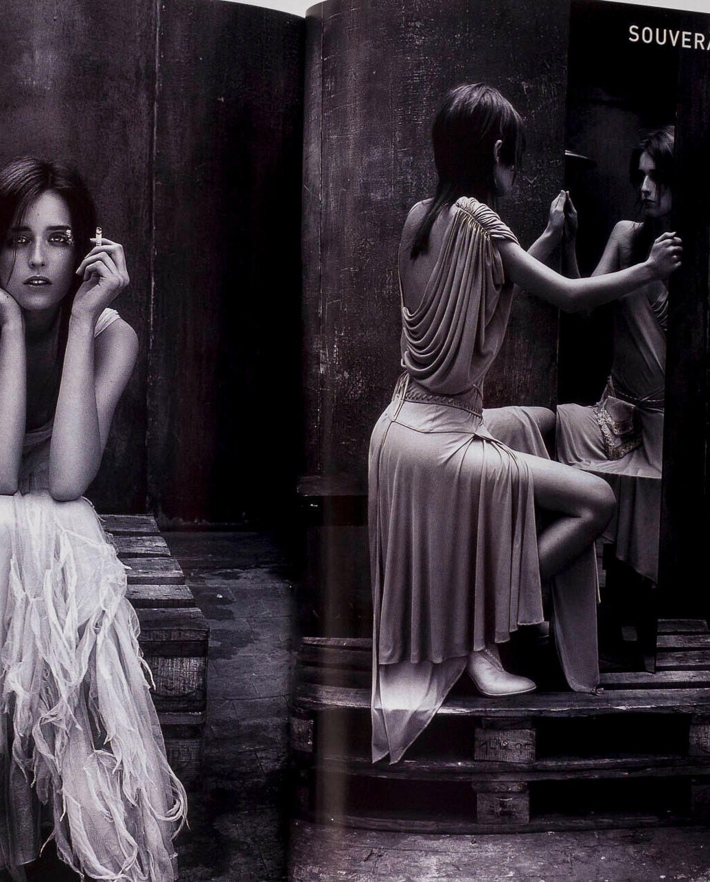 NAOMI CAMPBELL STORY interview MARIA GRAZIA CUCINOTTA vtg VOGUE GERMAN 2001 June