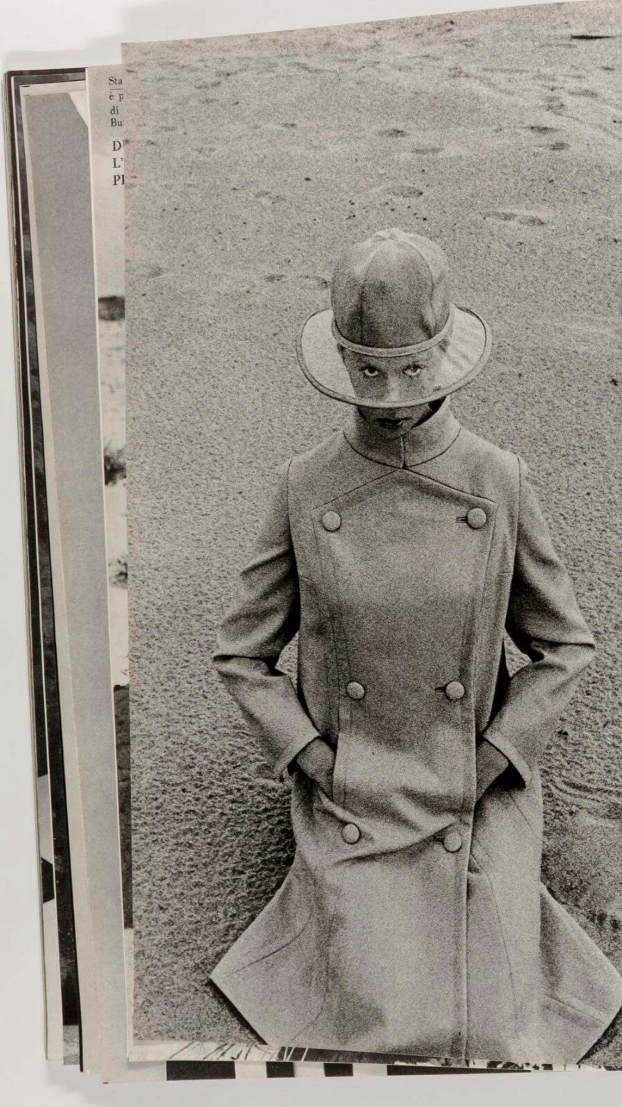 1st VOGUE ITALIA Benedetta Barzini VERUSCHKA Penn 1965 November NORMAN PARKINSON