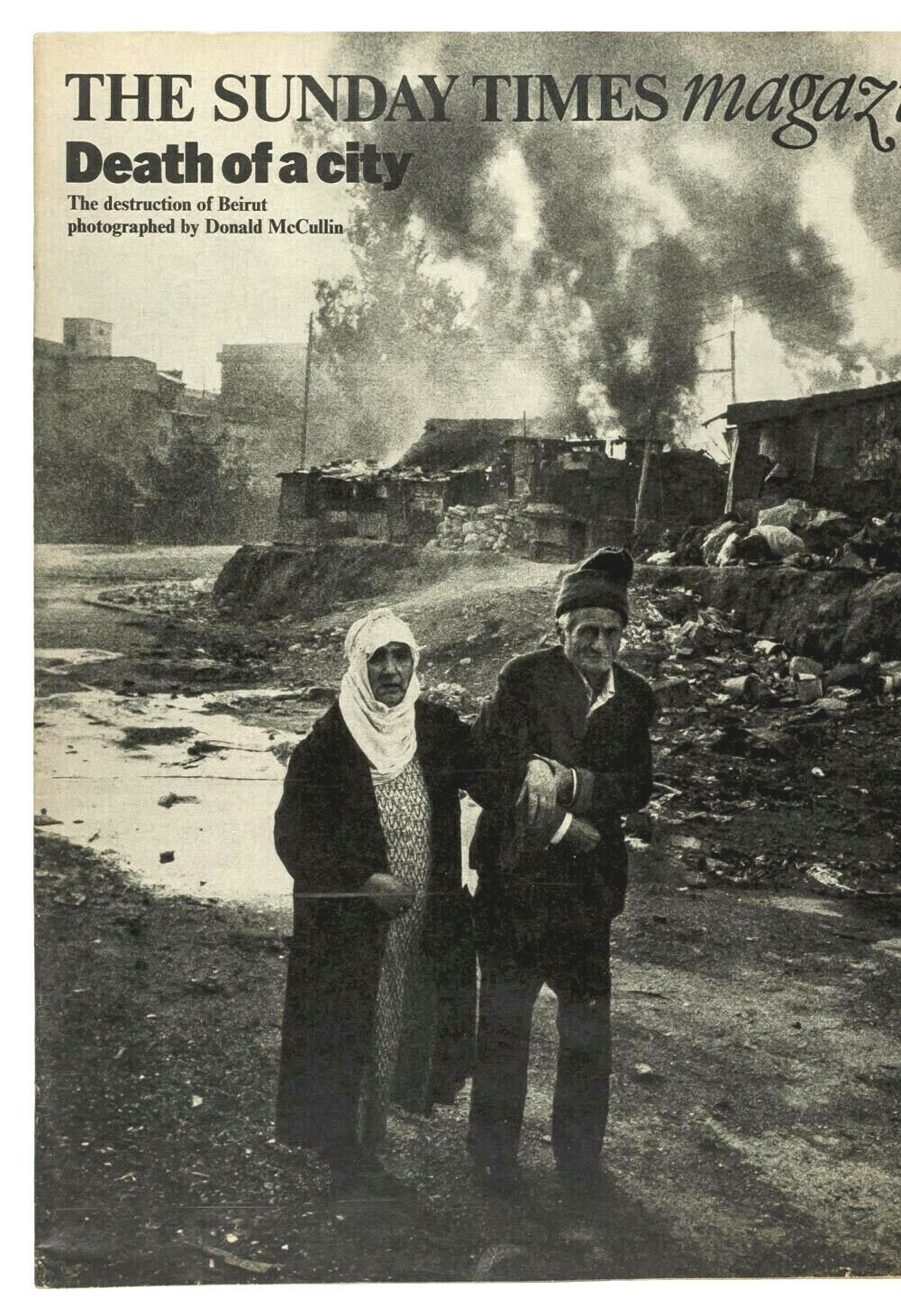 DON McCULLIN Terry Fincher HARRY SECOMBE Oscar Beuselinck SUNDAY TIMES magazine