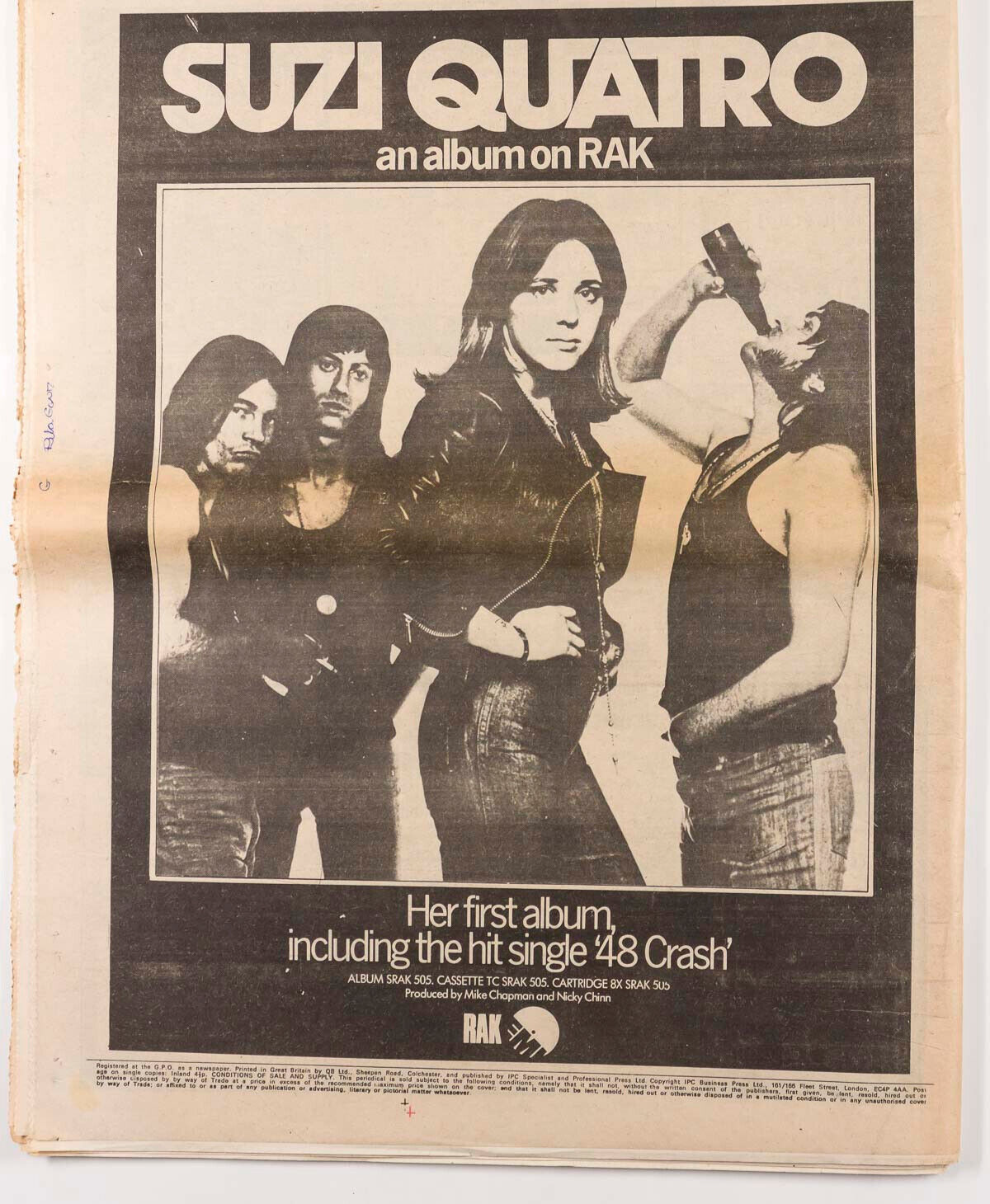 DAVID BOWIE Kansai Yamamoto ALICE COOPER Melody Maker September 1973 ART BLAKEY