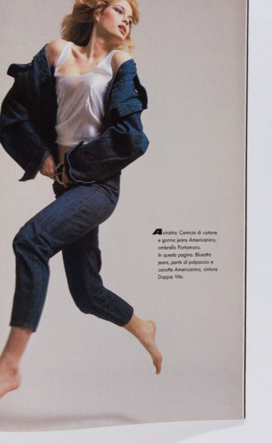 LAETITIA FIRMIN-DIDOT Leslie Winer LEI June 1984 Steve Hiett SANDRINE BONNAIRE