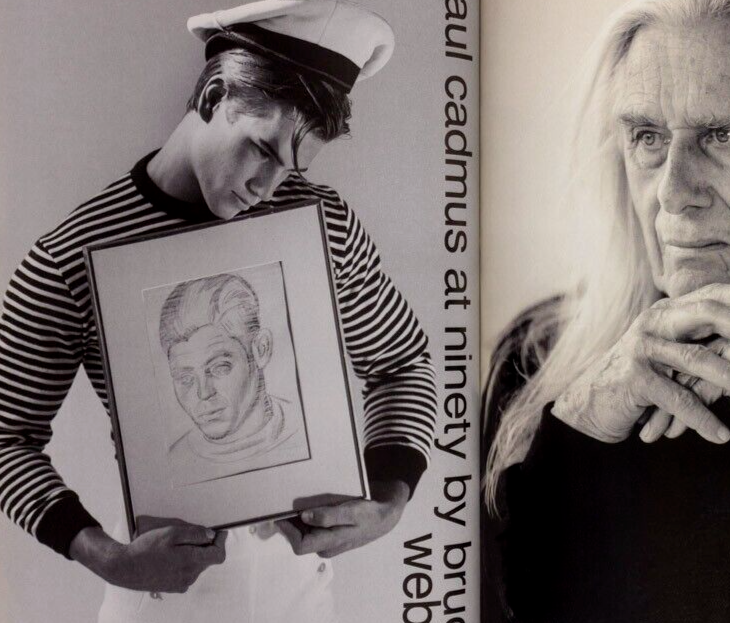 EVA HERZIGOVA Paul Cadmus BRUCE WEBER Streisand BEN KINGSLEY Beaton L'UOMO VOGUE
