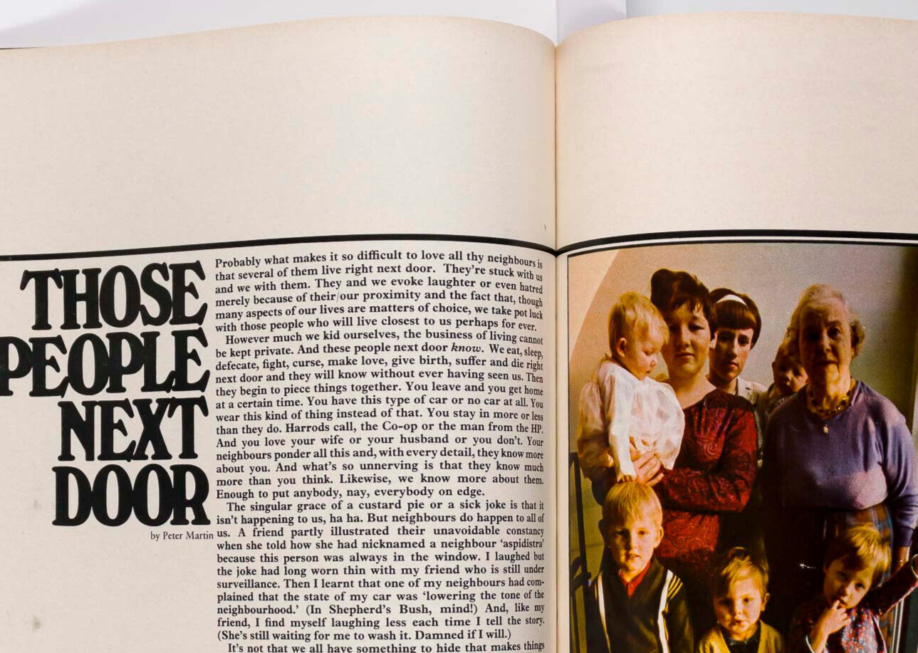 Yoko Ono JOHN LENNON Jeanloup Sieff NOVA music fashion magazine CAROLINE BAKER