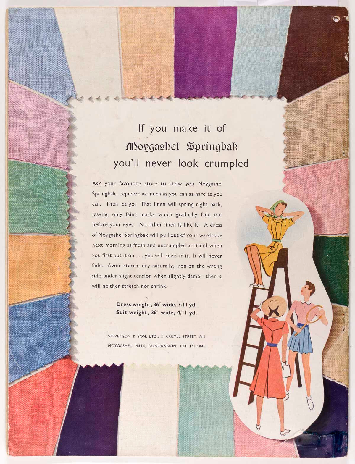 VOGUE Pattern Book magazine June July 1939 vtg 30s FASHION Maureen Stanley WOOL