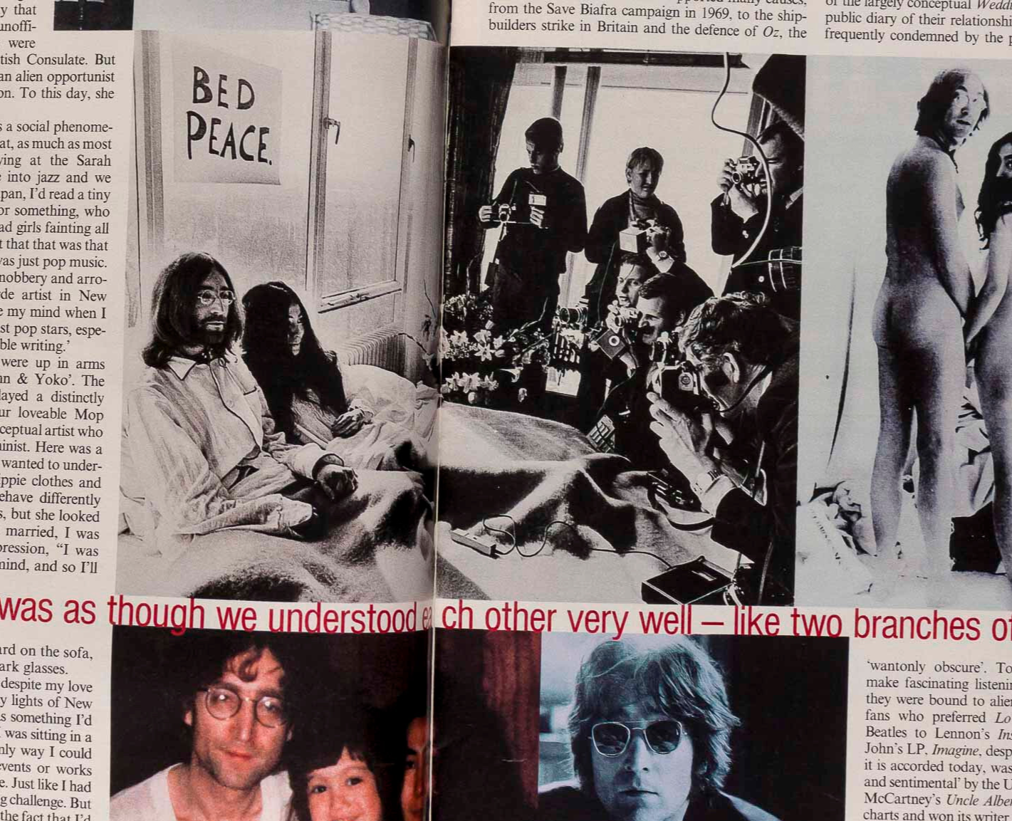 YOKO ONO John Lennon MARTHA STEWART Telegraph November 1997 Mindy McCready FAYED