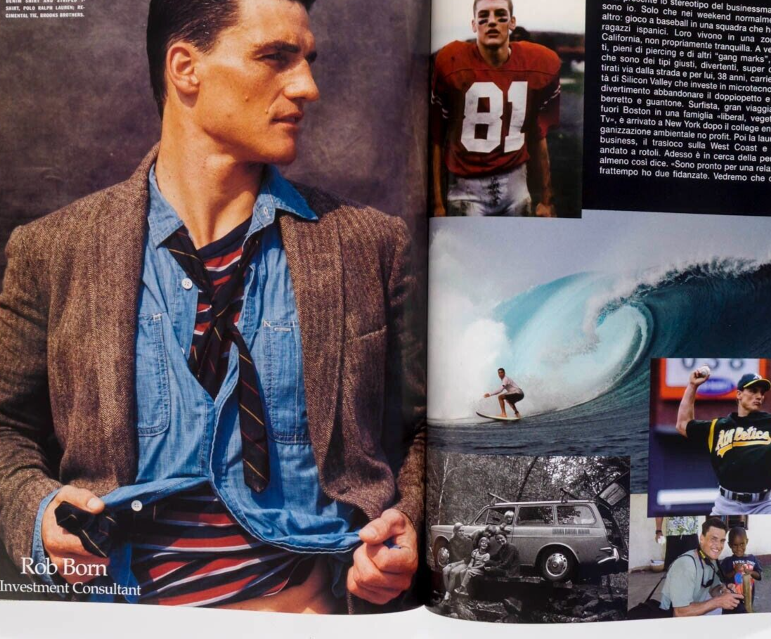 Adrien Brody JEFF AQUILON Jeremy Irons L'UOMO VOGUE October 2006 Bruce Weber