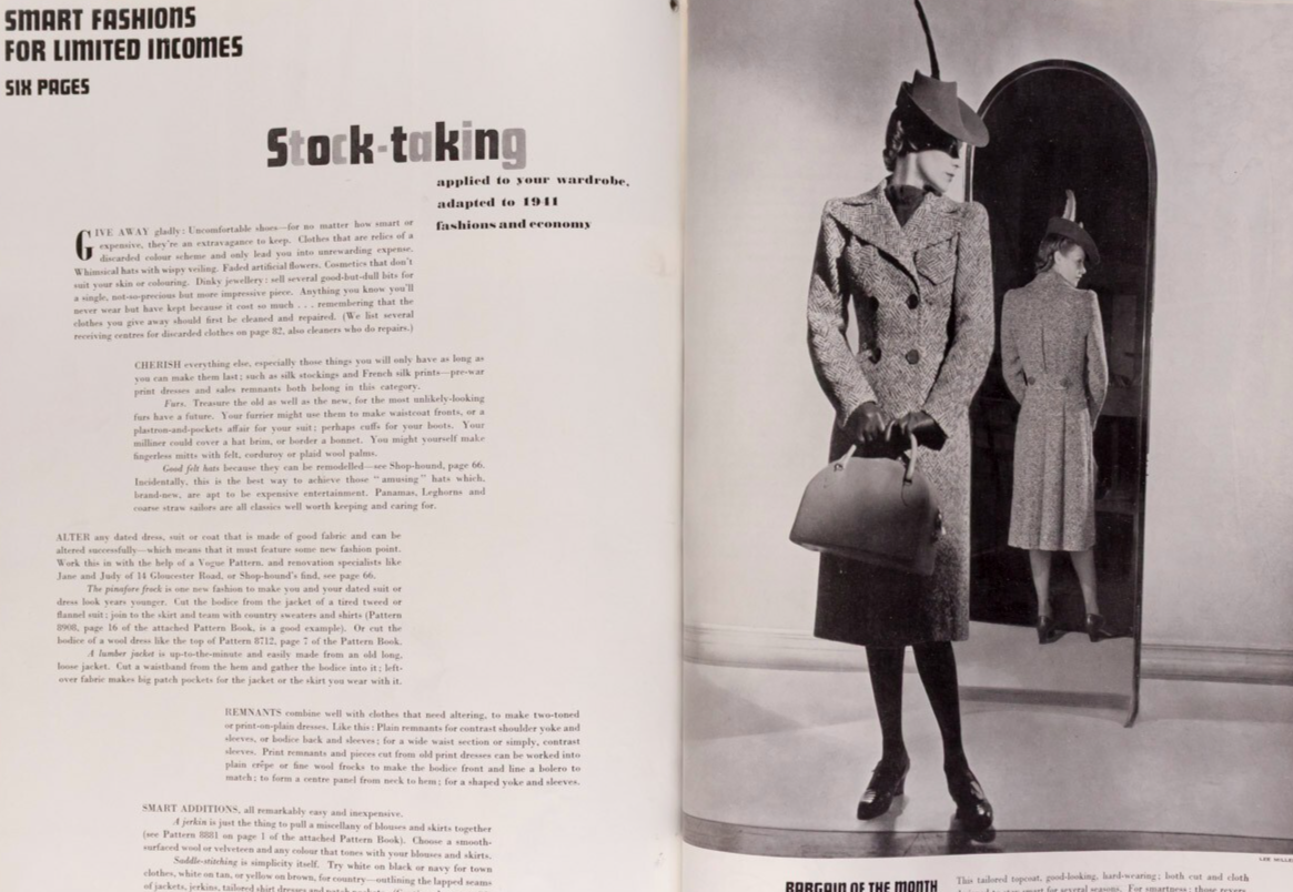 PIERRE ROY Lee Miller CECIL BEATON Vogue February 1941 Horst LORETTA YOUNG Heals