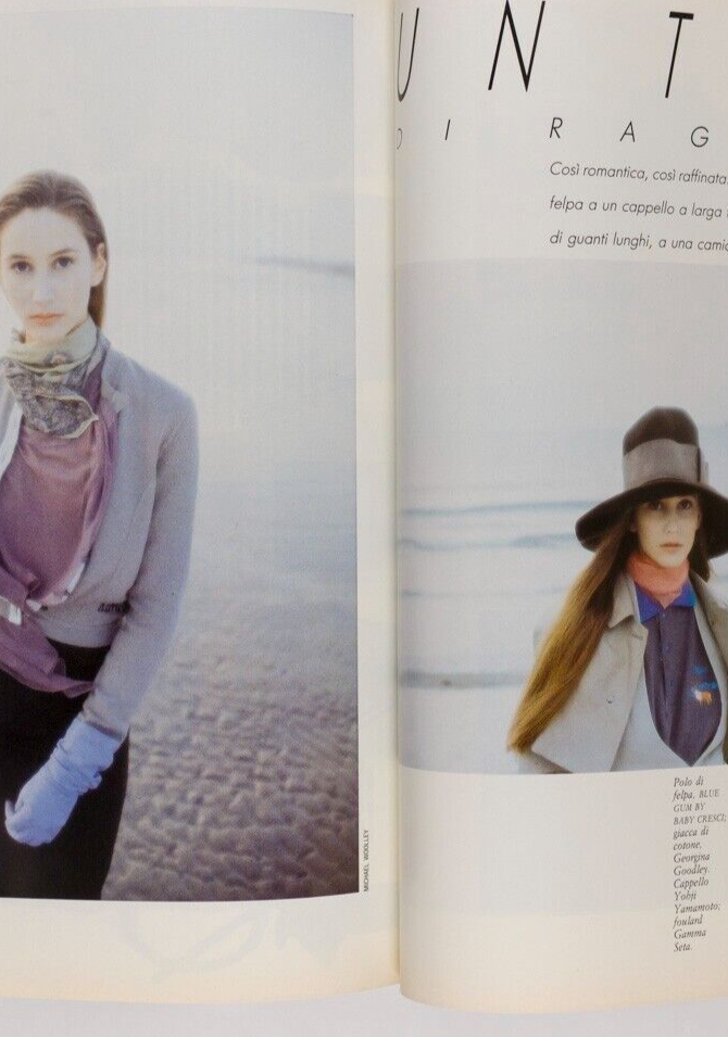 Milla Jovovich SHARON TATE Roman Polanski LEI MAGAZINE October 1988 Steve Hiett