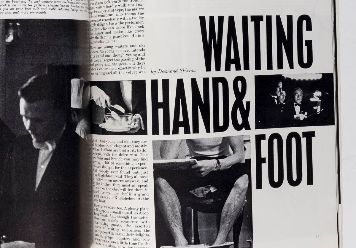 TERENCE DONOVAN Strippers JOHN BULMER Congo DAVID BAILEY About Town magazine '61