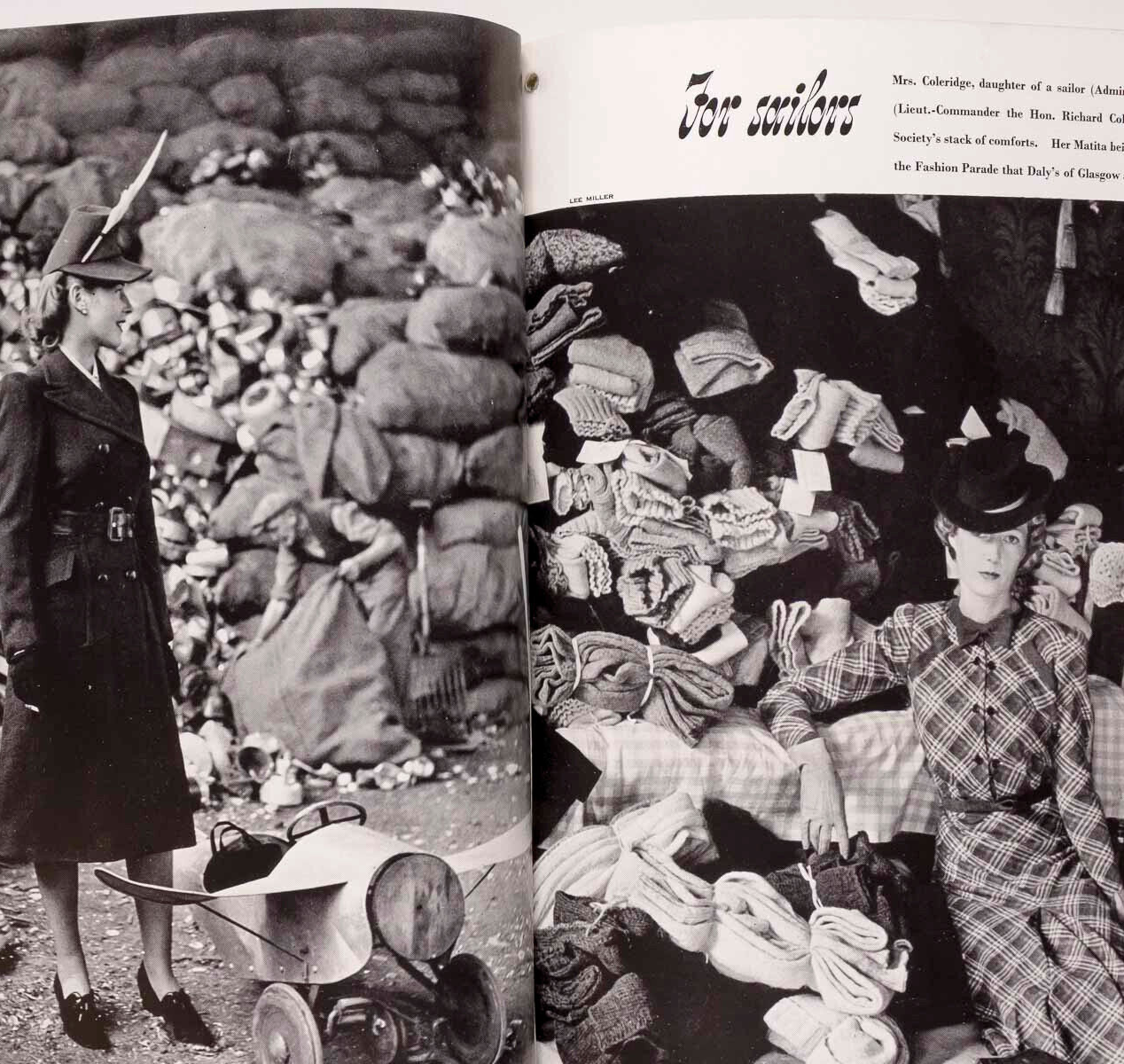 LEE MILLER Horst CECIL BEATON Roger Descombes MARY CHURCHILL Propaganda VOGUE UK