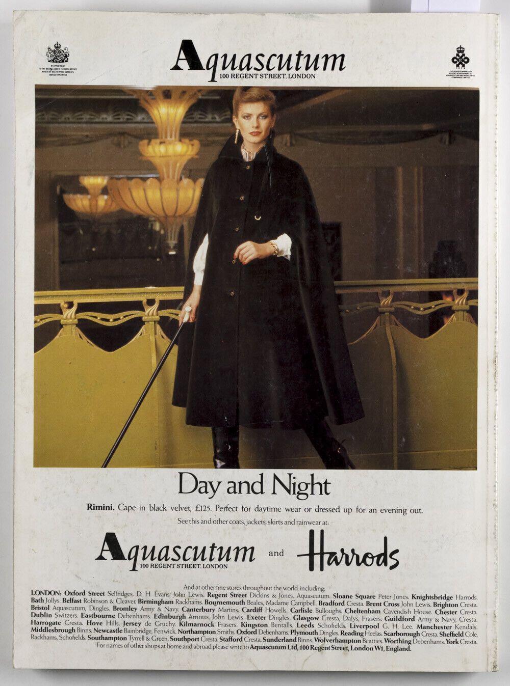AMANDA LEAR Annie Lennox PATRICK PROCTOR Diana Cooper PAULA YATES Harper's Queen