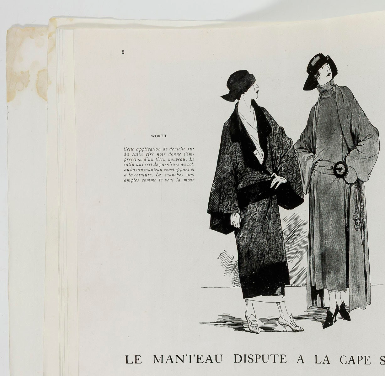 GEORGES LEPAPE Andre Marty DELAGE Maurice Goldberg PARIS VOGUE magazine May 1922
