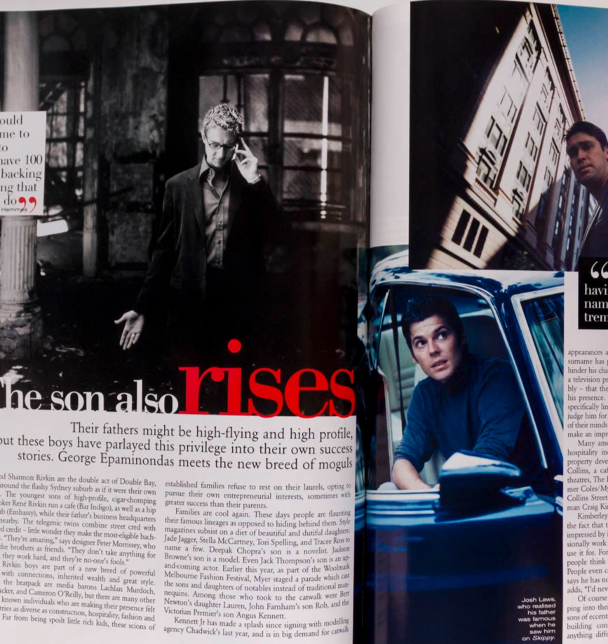 KRISTY HINZE Gucci CAROLYN BESSETTE KENNEDY Vogue Australia 6 June 1999 Galliano