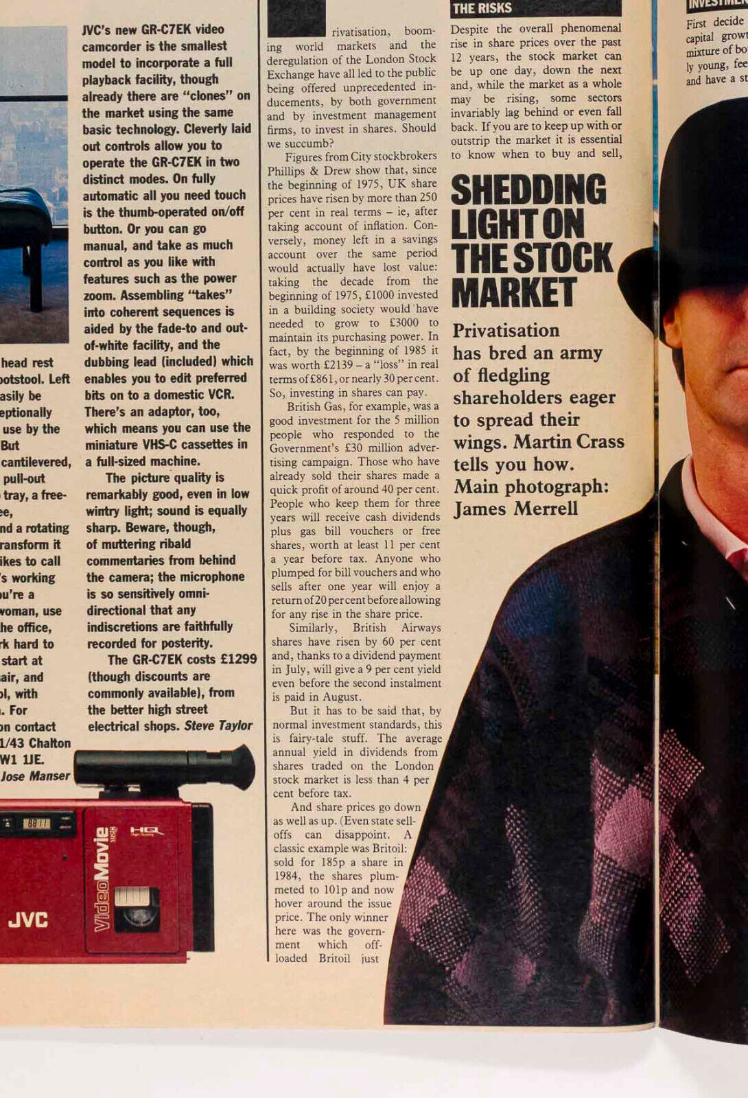 William Burroughs PORTRAIT AUTHOR AS GUNMAN Godfrey Smith SUNDAY TIMES magazine