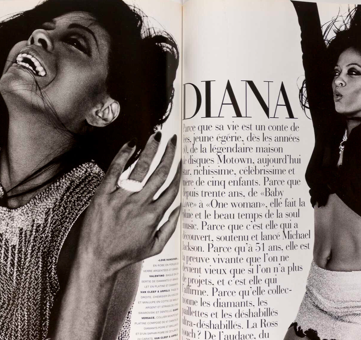 Bjork PATTI SMITH Diana Ross PARIS VOGUE 1996 Iggy REM Jerry TINA TURNER Placebo