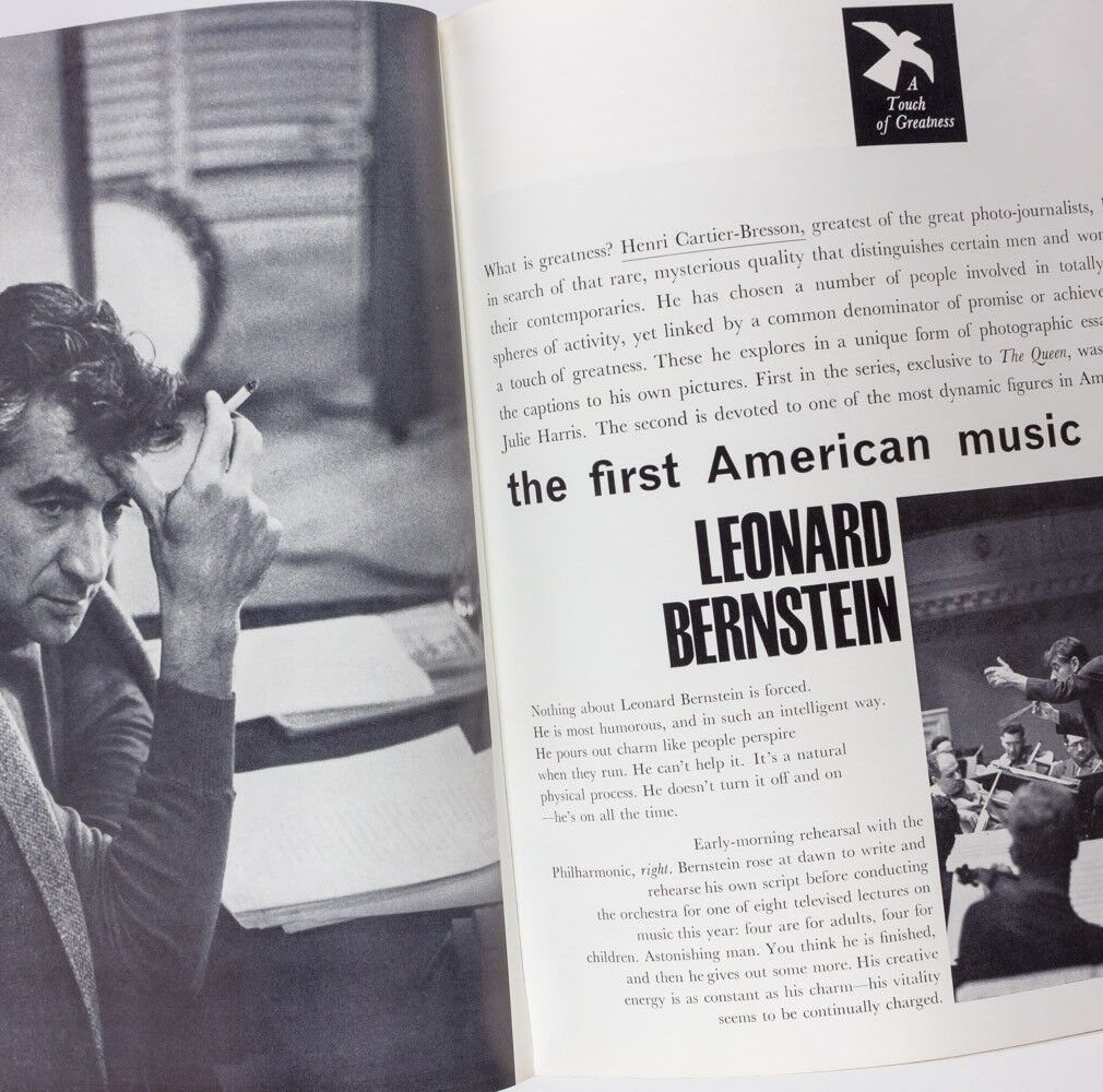 NORMAN PARKINSON Leonard Bernstein HCB Zeffirell FENELLA FIELDING Queen magazine