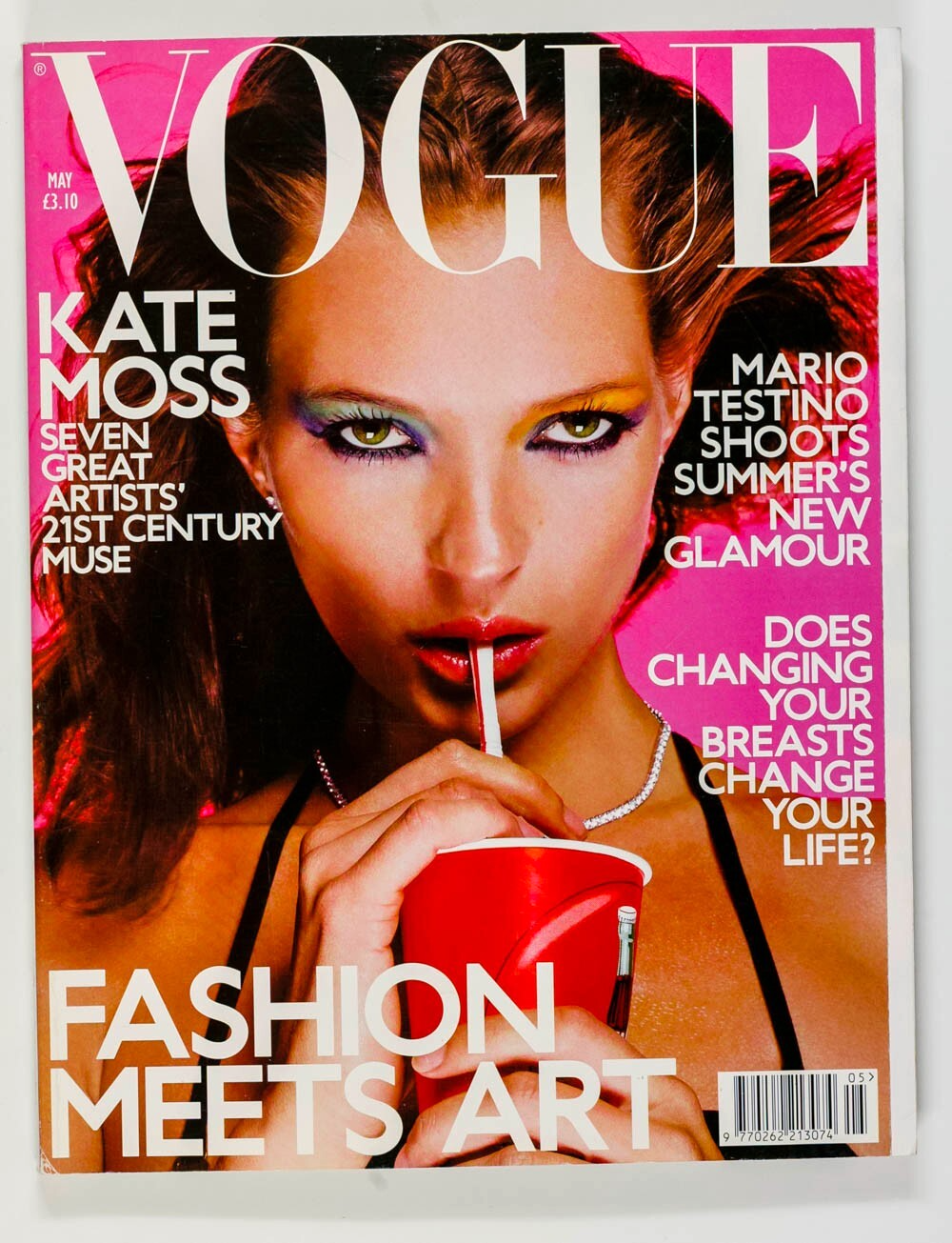 Kate Moss TRACEY EMIN Ana Claudia VOGUE MAGAZINE May 2000 Art 25th birthday gift