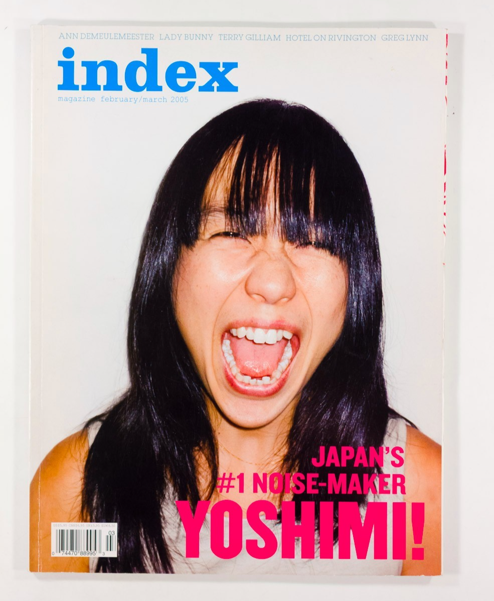 Yoshimi ANN DEMEULEMEESTER Terry Gilliam INDEX magazine February 2005 Greg Lynn