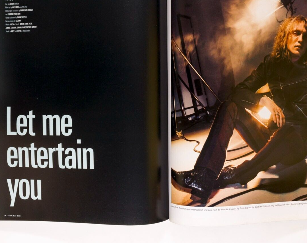 CHLOE SEVIGNY Terry Richardson HEDI SLIMANE i-D magazine 2003 vtg GOGOL BORDELLO