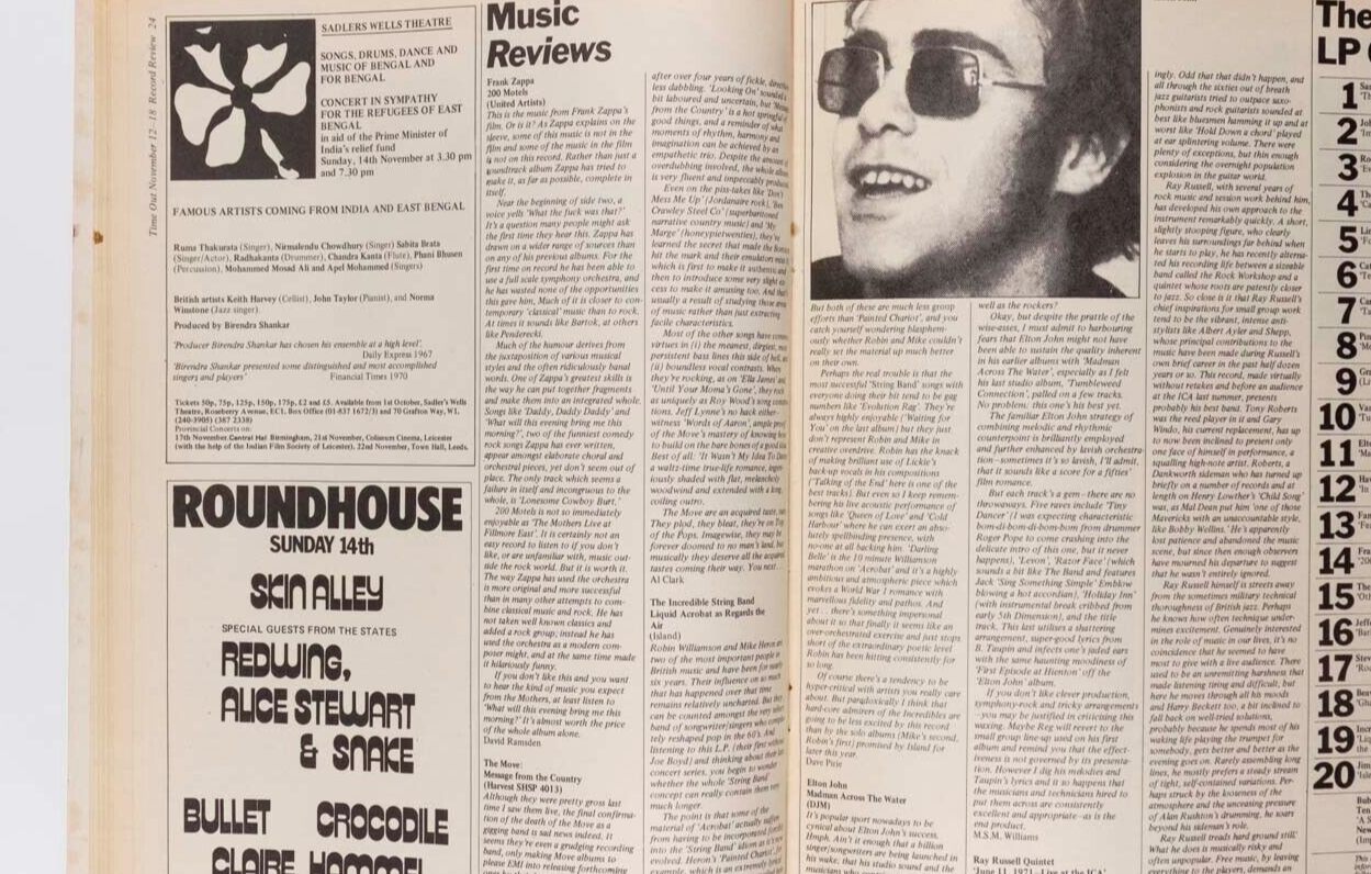 ALEISTER CROWLEY Kenneth Anger TV4 Kevin Ayers OZ MAGAZINE Nazareth 70s Time Out