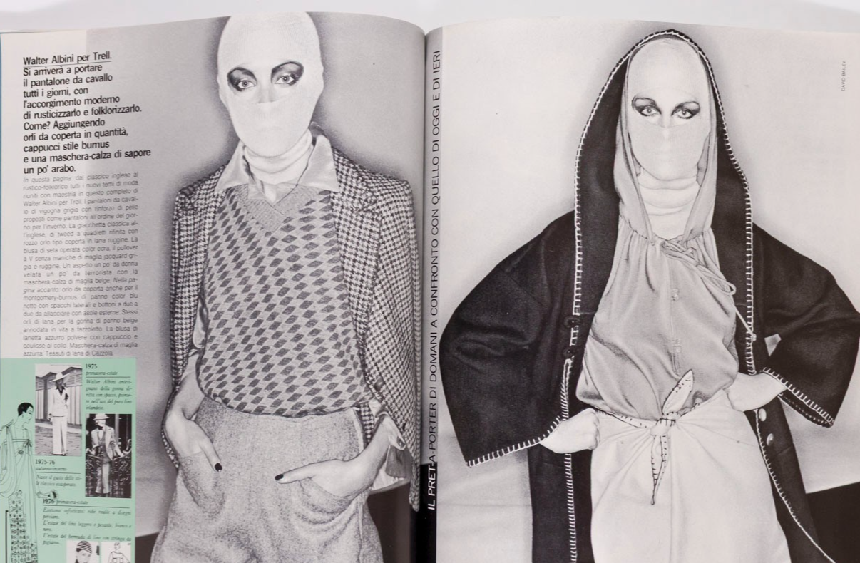 MOYRA SWAN Bill Cunningham ROLLING STONES Vogue Italia July 1976 Parkinson JCDC