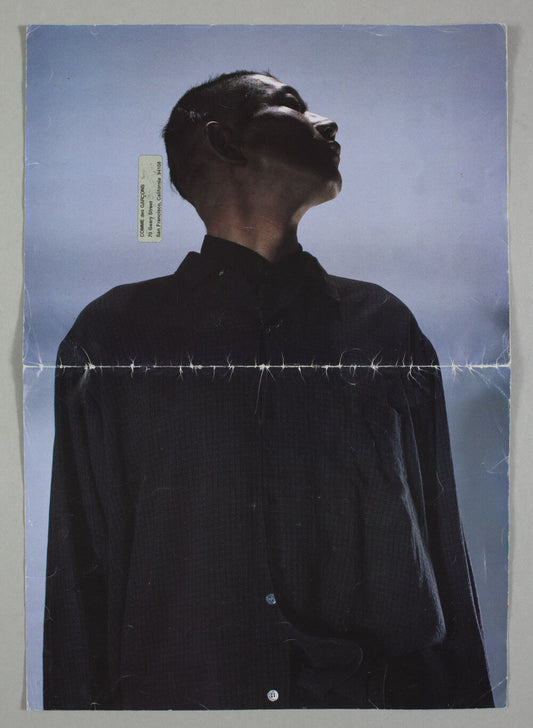 Comme Des Garcons LOOKBOOK 1st mens collection CATALOG Jean Michel Basquiat coat