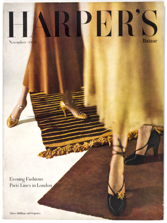 VIVIEN LEIGH Christian Dior Junon dress RICHARD AVEDON Harpers Bazaar 1949 Nov